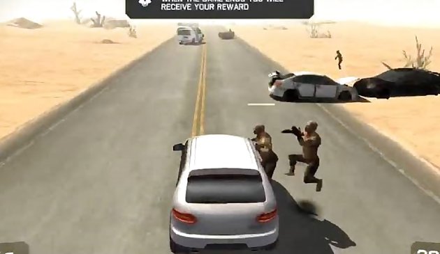 Zombie Dead Highway Car Race Jeu