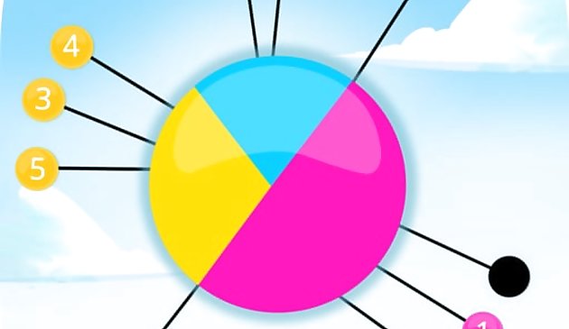 Color Pin Circle - Addictive Pin Shooter Game