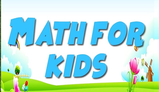 Jeu de mathématiques pour enfant