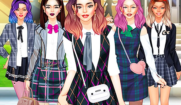 College Girls Team Makeover - chicas