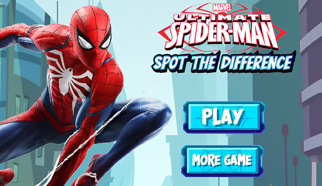 Spiderman Spot Die Unterschiede - Puzzlespiel