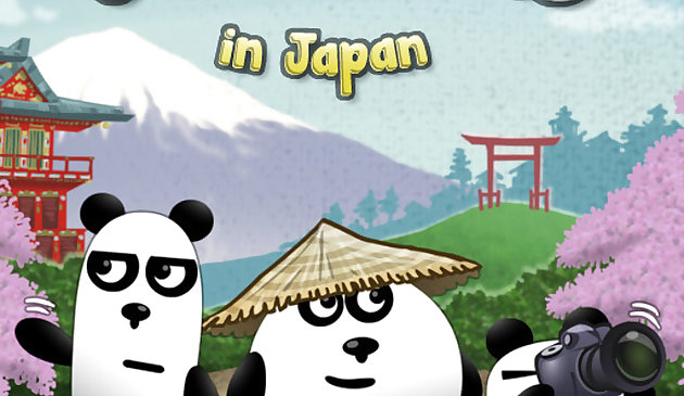 3 Pandas en Japón HTML5
