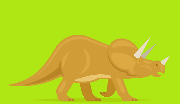 Dinosaures mignons coloriage