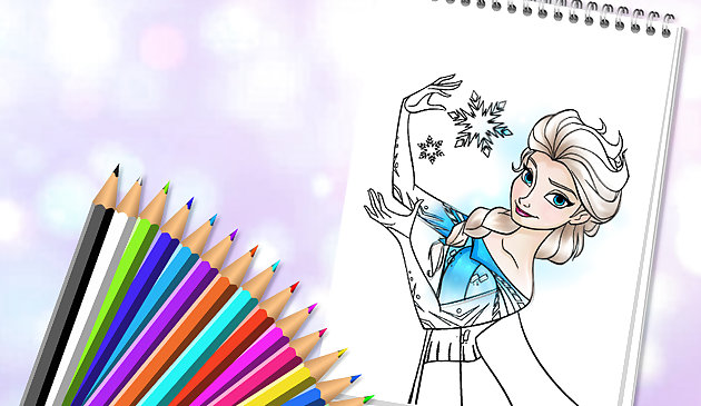 Amazing Princess Coloring Book