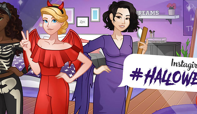 Instagirls Halloween Dress Up