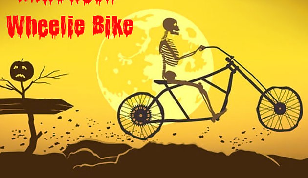 Vélo roulant d’Halloween