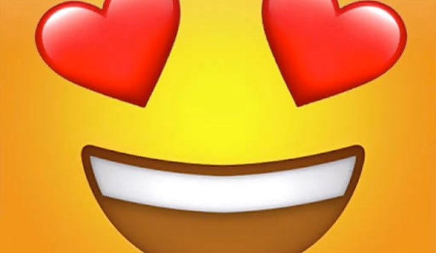 Emoji-Puzzle 3-Gewinnt-Spiel