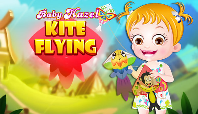 Bebé Hazel Kite Volando