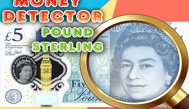 Gelddetektor Pfund Sterling