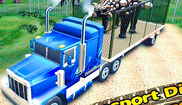 恐竜を恐竜動物園に運ぶ