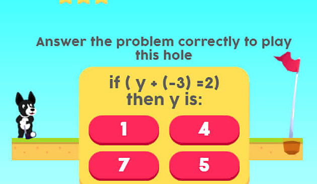 MathPup Golf 4 Álgebra