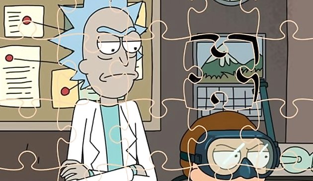 Rick und Morty Puzzle