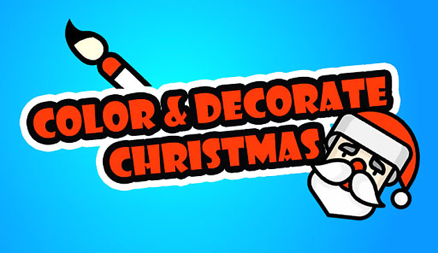 Colorer et décorer Noël