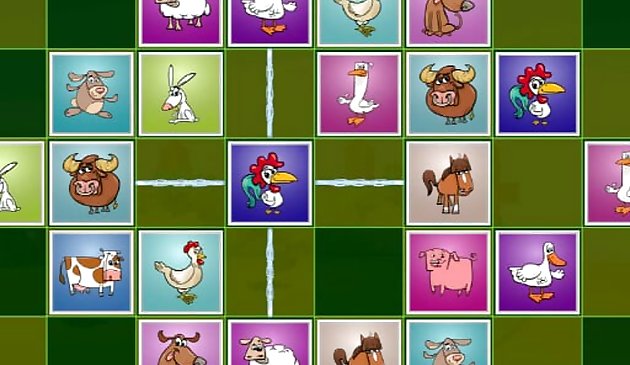 Puzzles assortis d’animaux de ferme