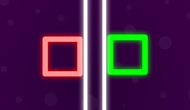 Zwei Neon-Boxen