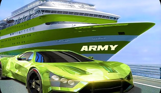 Armee-LKW-Autotransport-Spiel