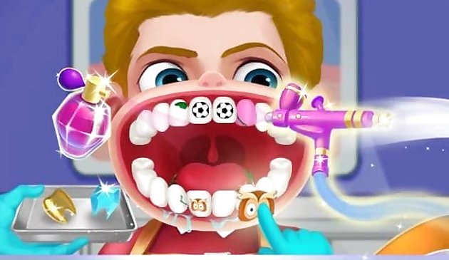 歯科医の医者ゲーム - 歯科医病院ケア