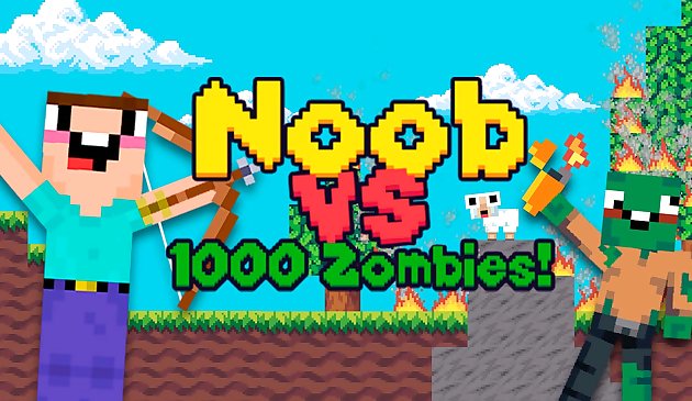 Noob gegen 1000 Zombies!