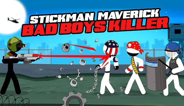 Stickman maverick : tueur de mauvais garçons