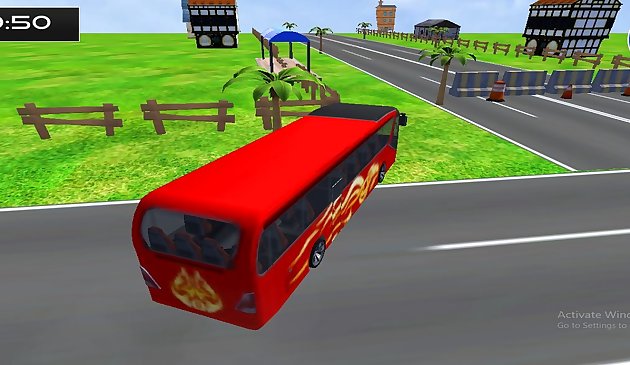 シティバス&オフロードバスドライバーゲーム