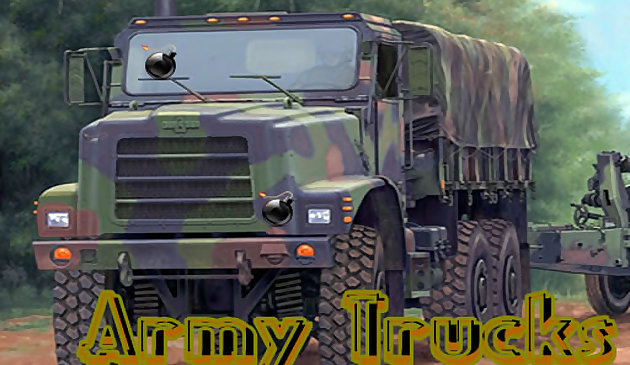 Армейские грузовики Скрытые предметы