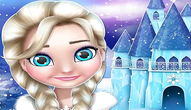 Frozen elsa Princess Doll House Games en línea
