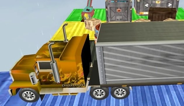 Simulador de conducción de camiones imposible
