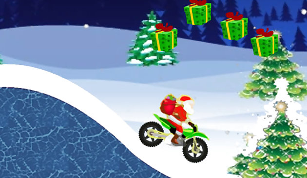 Weihnachtsmann-Geschenke-Rennen