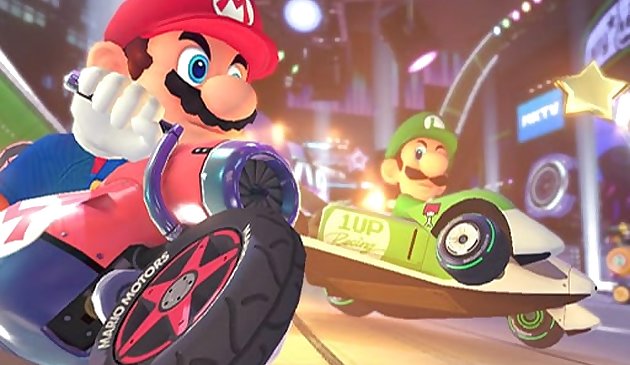 Супер Марио бегут наперегонки онлайн