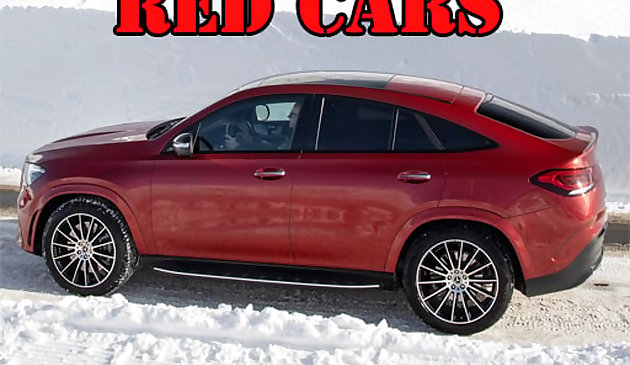Rotes GLE Coupé Cars Puzzle