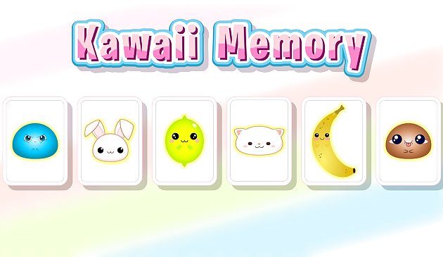Kawaii Memory - Jeu de correspondance de cartes