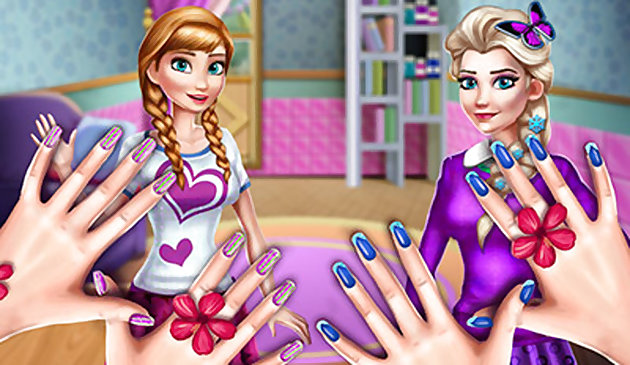 Salón de uñas de princesas