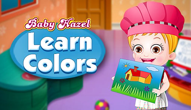 Bebé Hazel aprende colores
