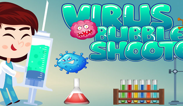 Tirador de burbujas de virus