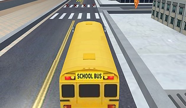 Simulación de autobuses escolares