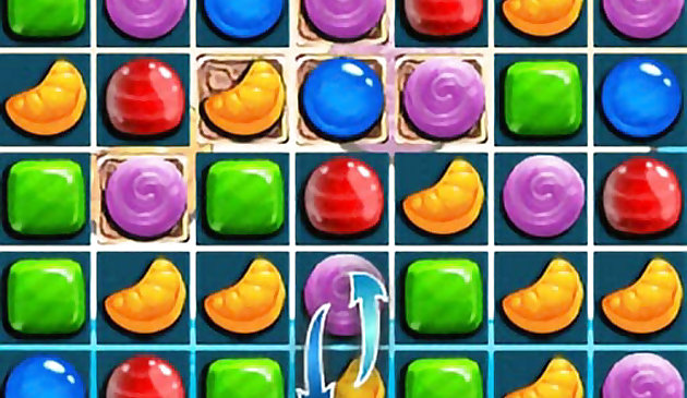 Süße Süßigkeiten 3 Match 3