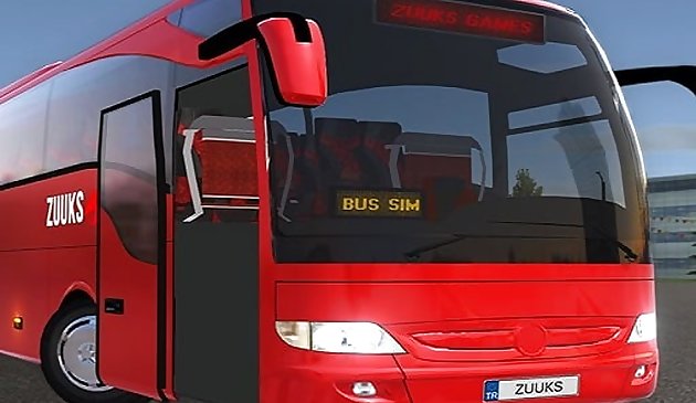Juego de transporte público de pasajeros en autobús