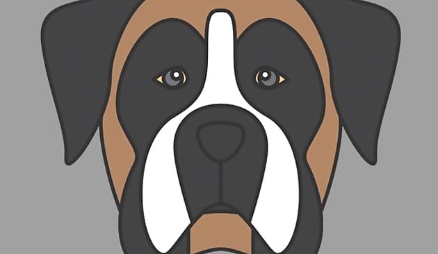Coloration du visage pour chien