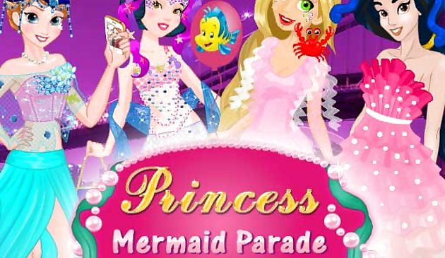 Парад принцесс-русалок