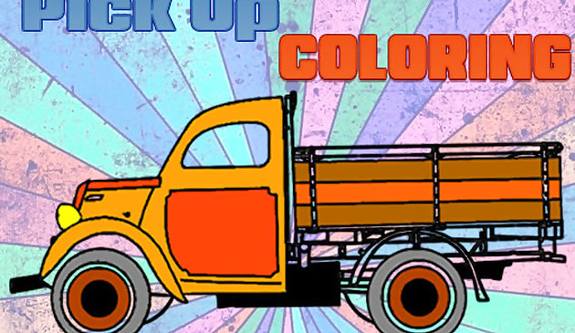 Pick-up-Trucks Färbung