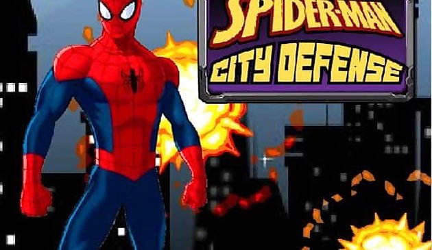 Защита города Человека-паука