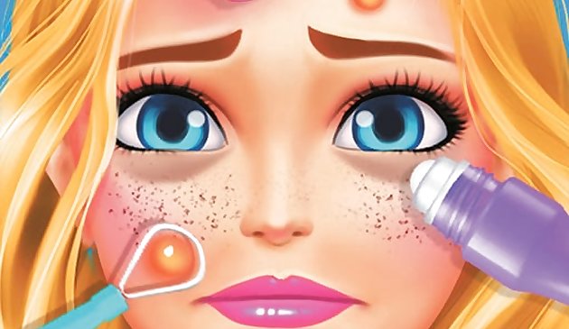 Игры для девочек из салона макияжа: визажист спа-дня