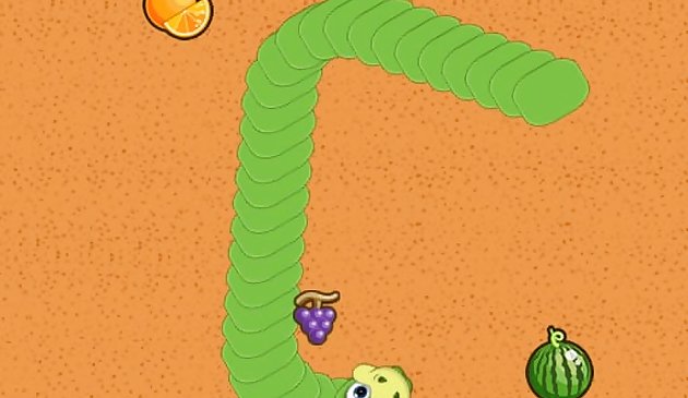 La serpiente quiere frutas