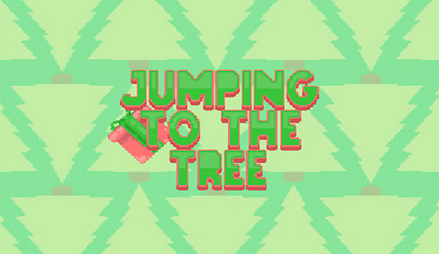 木にジャンプする
