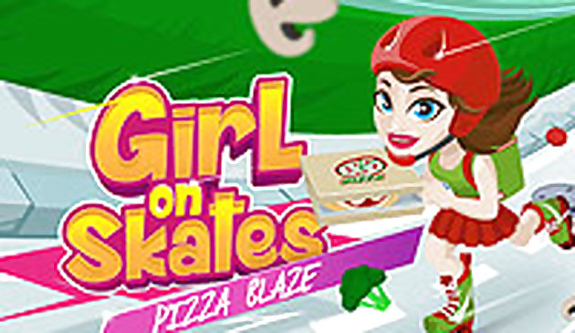 Mädchen auf Schlittschuhen: Pizza Mania