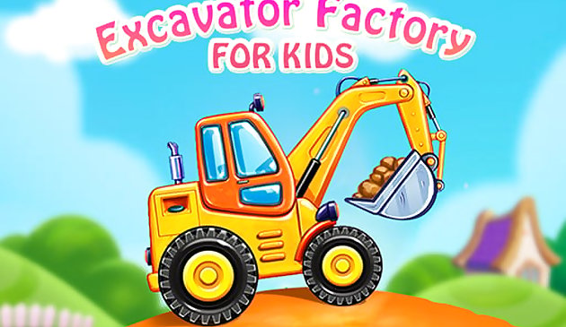 Fábrica de excavadoras para niños