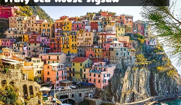 Italie Sea House Jigsaw