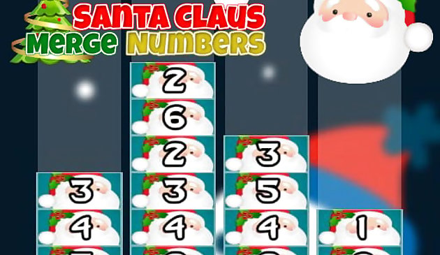 Santa Claus merge numbers