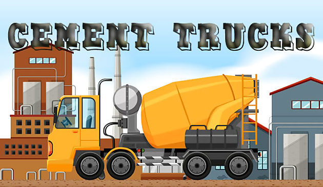Camions de ciment Objets cachés