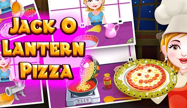 Jack O Lantern Pizza